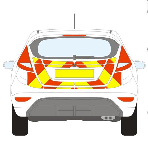 Ford Fiesta Full Chevron Kit (2008 - 2017) Engineering Grade